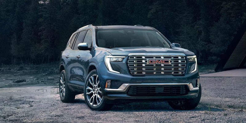 2026 GMC Acadia Denali Ultimate luxury SUV front exterior view
